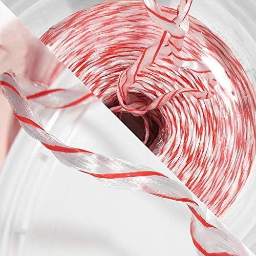 Poly Pull Line - Polyester Pull Twine - 2,200 Feet in Red and White$$Tools & Hardware Other