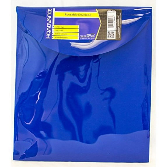 Poly Reusable Envelope Letter Size-Assorted Colors