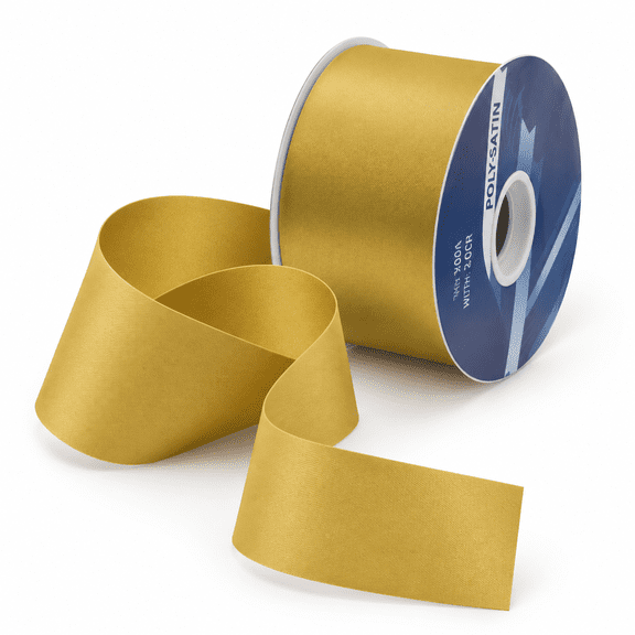 Poly Satin Waterproof Ribbon 2.75" 100yard Roll