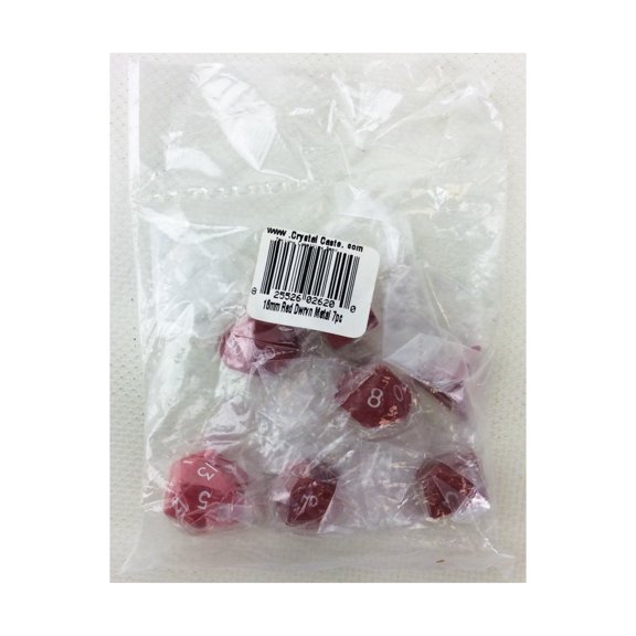 Poly Set Red 16mm (7) New