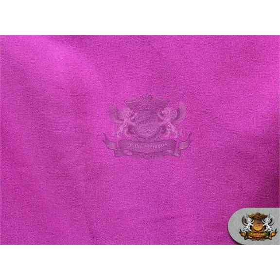 Poly Silk Satin Fabric FUCHSIA / 58" Wide / Sold by the yard
