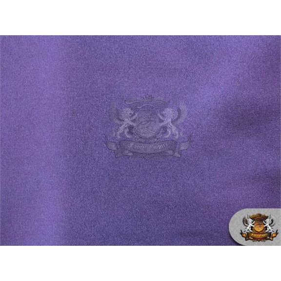 Poly Silk Satin Fabric PURPLE / 58" Wide / Sold by the yard