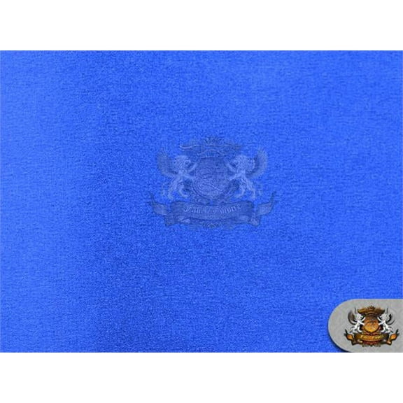Poly Silk Satin Fabric ROYAL BLUE / 58" Wide / Sold by the yard