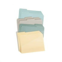 Smead File Folder 1/3-Cut Tab Letter Size Assorted Colors 30/Box(10544)