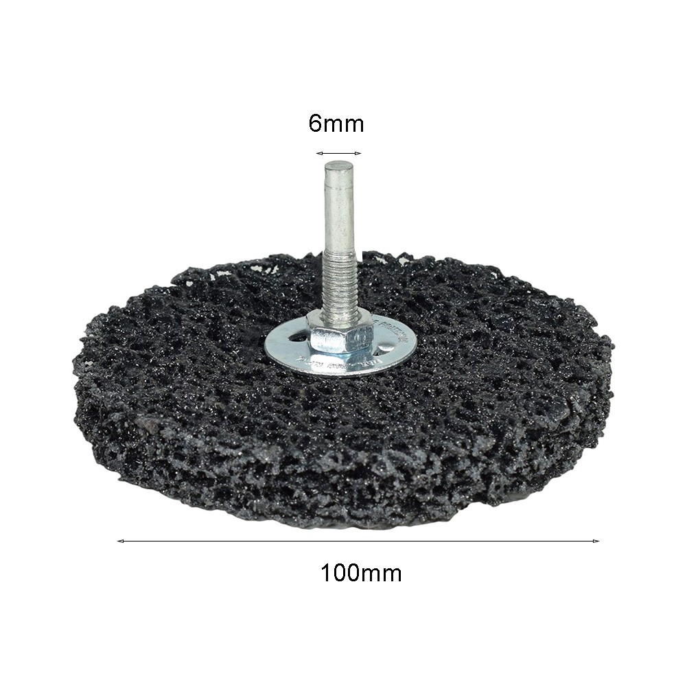 Poly Strip Wheel Paint Rust Remover 6Mm Shank Clean Angle Grinder Discs