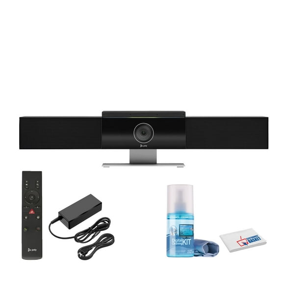 Poly Studio 4K USB Video Conference System Bundle with Accessories