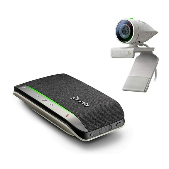Poly Studio P5 - Webcam - color - 720p, 1080p - audio - USB 2.0 - with Poly Sync 20+ Speakerphone