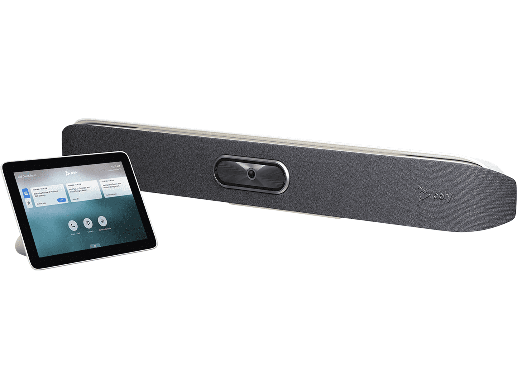Poly Studio X50 4K Video and Audio Bar with TC8 Controller