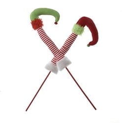 Poly Stuffed Elf Leg Pick Set Of 2