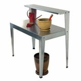 Poly-Tex 2-Tier Galvanized Steel Potting Bench - Walmart.com