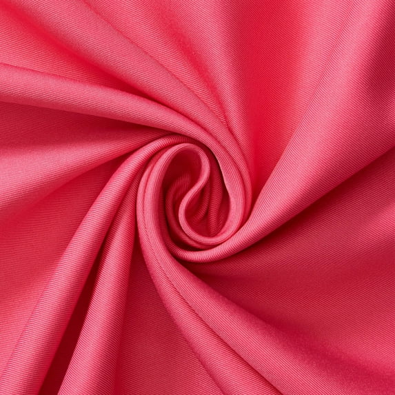 Poly Twill Fabric 58/60 Inch 170 GSM Polyester By The Yard For Sewing Apparel, Crafts, & Décor - Fuchsia (10 Yards)