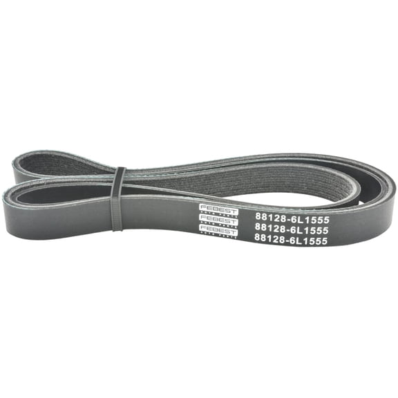 Poly-V Belt 6 Ribs Febest 88128-6L1555 Oem 11281437929