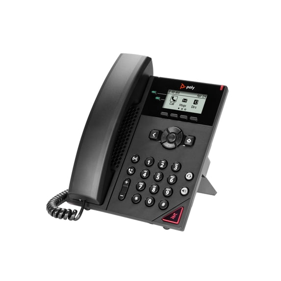 Hewlett Packard 911N0AA#AC3 Poly Vvx 150 2-line Ip Phone And Poe-enabled - Ww