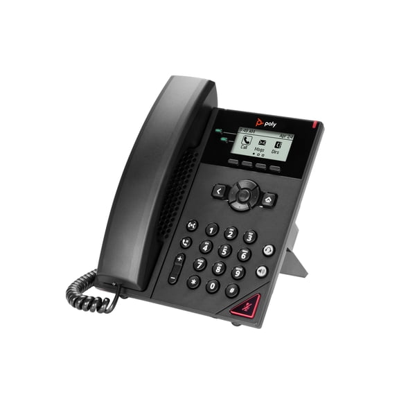 Hewlett Packard 911N0AA#AC3 Poly Vvx 150 2-line Ip Phone And Poe-enabled - Ww