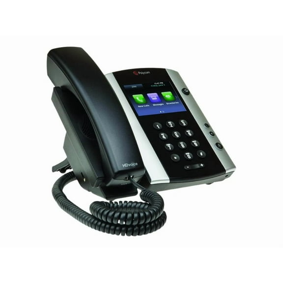 Poly VVX 501 - VoIP phone - 3-way call capability - SIP, RTCP, RTP, SRTP - 12 lines