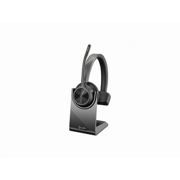 Poly Voyager 4310 Microsoft Teams Certified USB-C Headset with Charge Stand