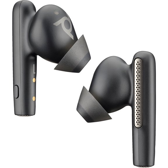 Pre-Owned Poly Voyager Free 60 Bluetooth Black Earbuds +Basic Charge Case