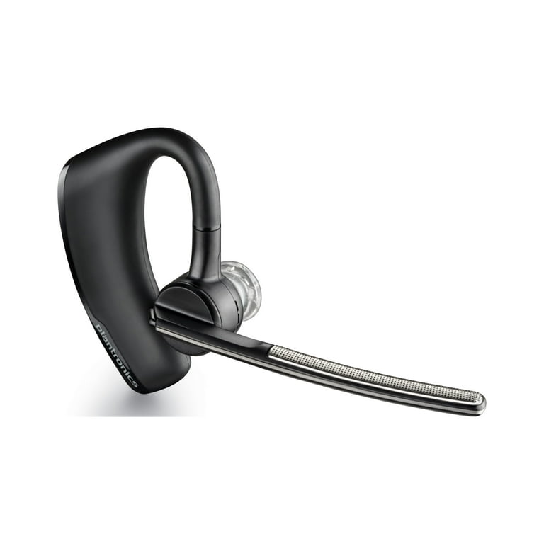 Poly Voyager to w/Noise-Canceling Mute via Voice Buttons Ergonomic - Mobile/Tablet - - & - Bluetooth Wireless Mic Legend Single-Ear Volume Headset (Plantronics) Controls -Connect Design