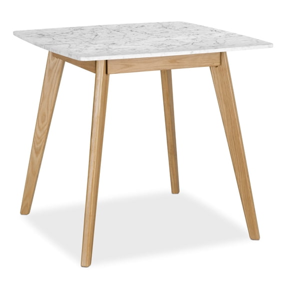 Poly and Bark Riley Marble Square Dining Table