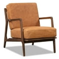 thumbnail image 1 of Poly and Bark Verity Leather Lounge Chair in Cognac Tan, 1 of 10