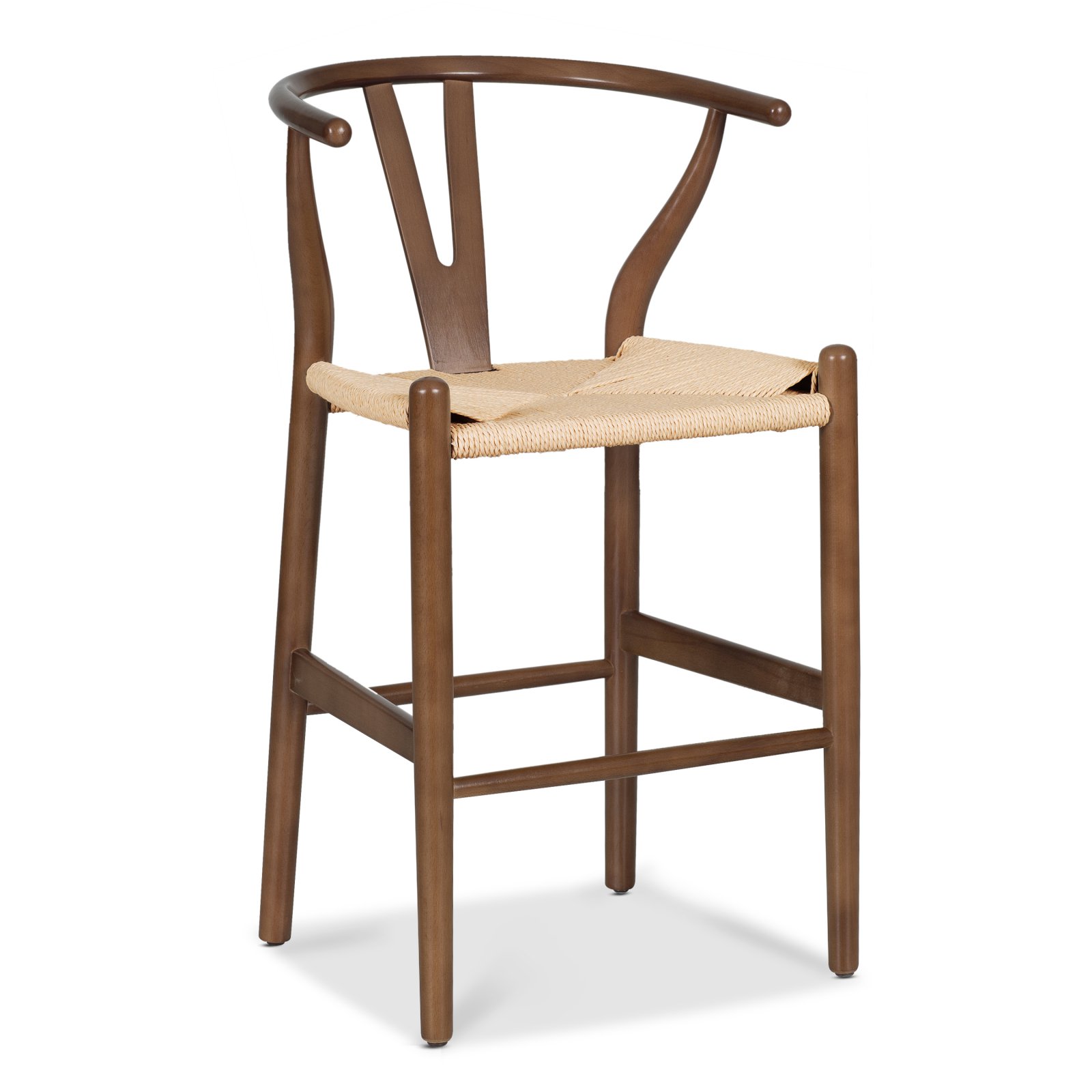 Poly and Bark Weave 23.5 in. Counter Stool