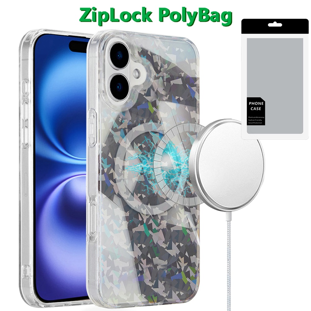 [PolyBag] For iPhone 16 Plus 6.7 inch Magnetic Double Layer IMD Design ...