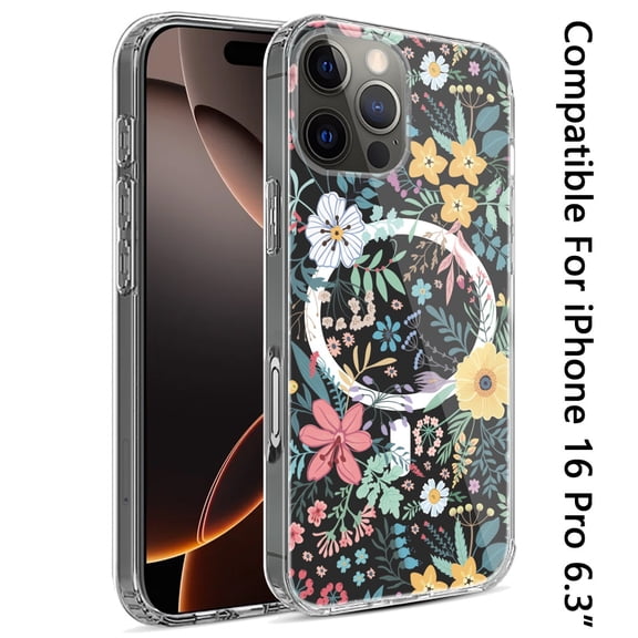 [PolyBag] For iPhone 16 Pro 6.3 inch Thick Hybrid Design Cover Case - C