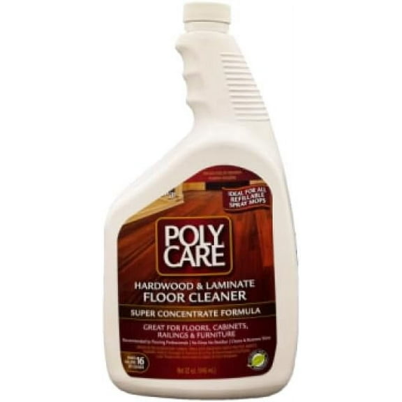 PolyCare Concentrate Hardwood & Laminate Floor Cleaner Liquid 32oz