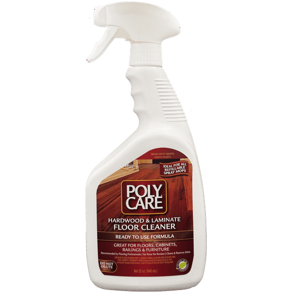 PolyCare Hardwood & Laminate Floor Cleaner Ready to Use Spray - 32oz