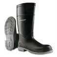 thumbnail image 1 of PolyGoliath Rubber Boots, Plain Toe, Men's 7, 16 in Boot, Polyblend/PVC, Black/Gray, 1 of 2