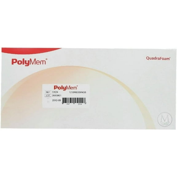 PolyMem Non-Adhesive Pad Dressings (4x12.5"") (by the Each)""