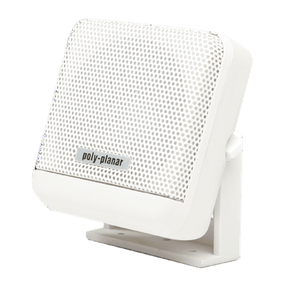 PolyPlanar VHF Extension Speaker -10W Surface Mount - (Single) White