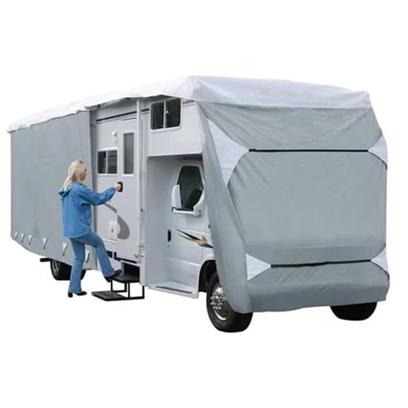 PolyPro III Deluxe Class C RV Cover - Grey - Model 3 - Durable Protection