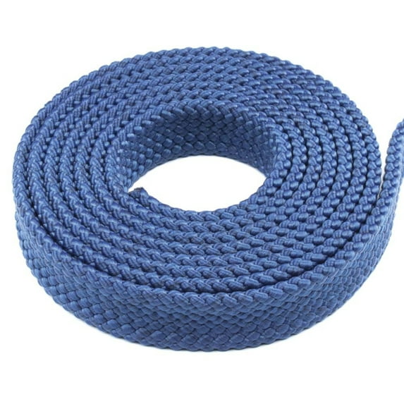 PolyPro Soft 1" MFP Hollow Flat Braid Rope - Multiple Colors and Lengths - Easy to Splice and Seal