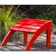 thumbnail image 1 of PolyTEAK Ottoman for Adirondack Chairs Red, 1 of 5