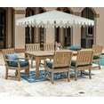 thumbnail image 1 of PolyTEAK Outdoor Patio Umbrella, Fade Resistant Outdoor Umbrella with Easy Open Crank and Push Button Tilt Mechanism, (11FT, Beige), 1 of 10