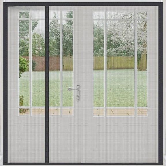 Polyamide Fiber Mesh Door Screen Magnetic Screen Door Suitable for 72*80In Door