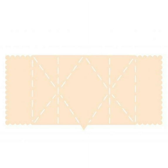 Polybesa Stencil - Card Shape with Rhomb