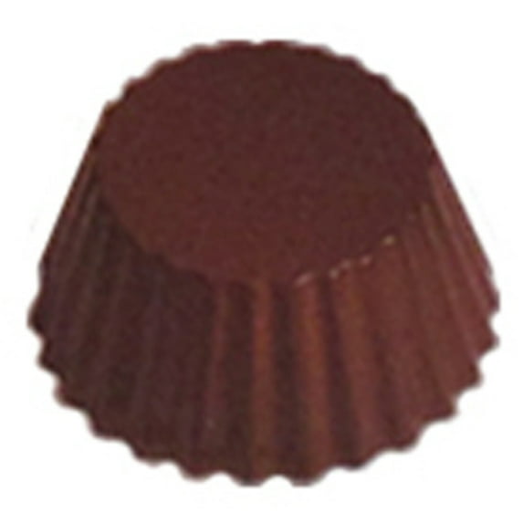 Polycarbonate Chocolate Mold Fluted Round 38mm x 19mm High, 24 Cavities