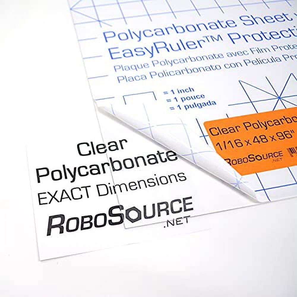 Polycarbonate Clear Plastic Sheet 48