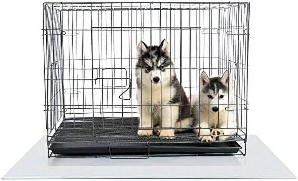 Polycarbonate Floor ion Mat 35" X 47" For Under Dog Crate Or Pet Cage