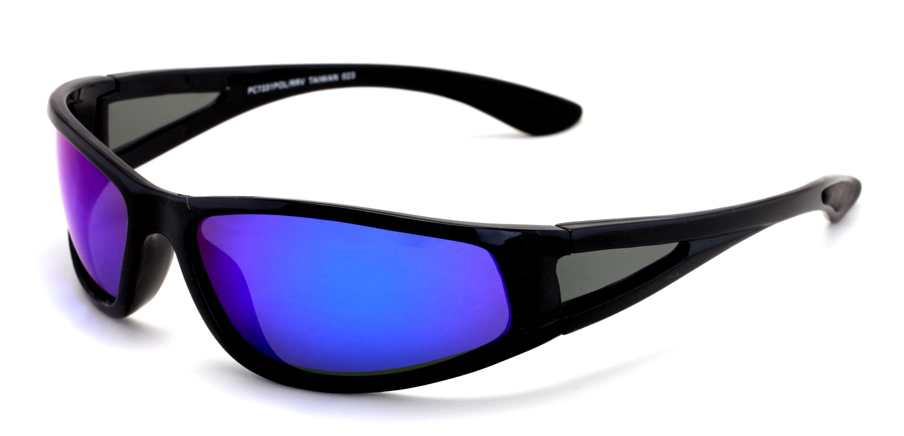 Polycarbonate Polarized Fishing Riding Sunglasses for Men Women - Wrap  Around Shielded Shade 