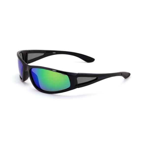 Polycarbonate Polarized Fishing Riding Sunglasses for Men Women - Wrap Around Shielded Shade