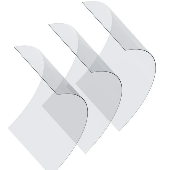 Polycarbonate Sheet, 12"x12"x0.08" Clear Flexible Plastic Panel - UV, Impact, Weather Resistant, Easy-Cut for Craft, Picture Frames, DIY Project