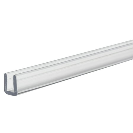 Polycarbonate Polycarbonate U-Channel, 36 in L, Colorless
