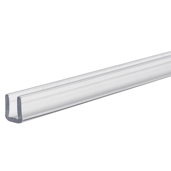 Polycarbonate Polycarbonate U-Channel, 72 in L, Colorless