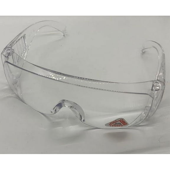 Polycarbonate UV400 Safety Glasses with Fixed Leg Clear 1/Pk