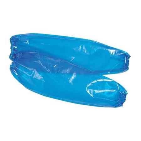 VR(R) Chemical Resistant Sleeves, 24 in Length, 4 mil Thick, Welded Seam, Blue, 150 PK 41900