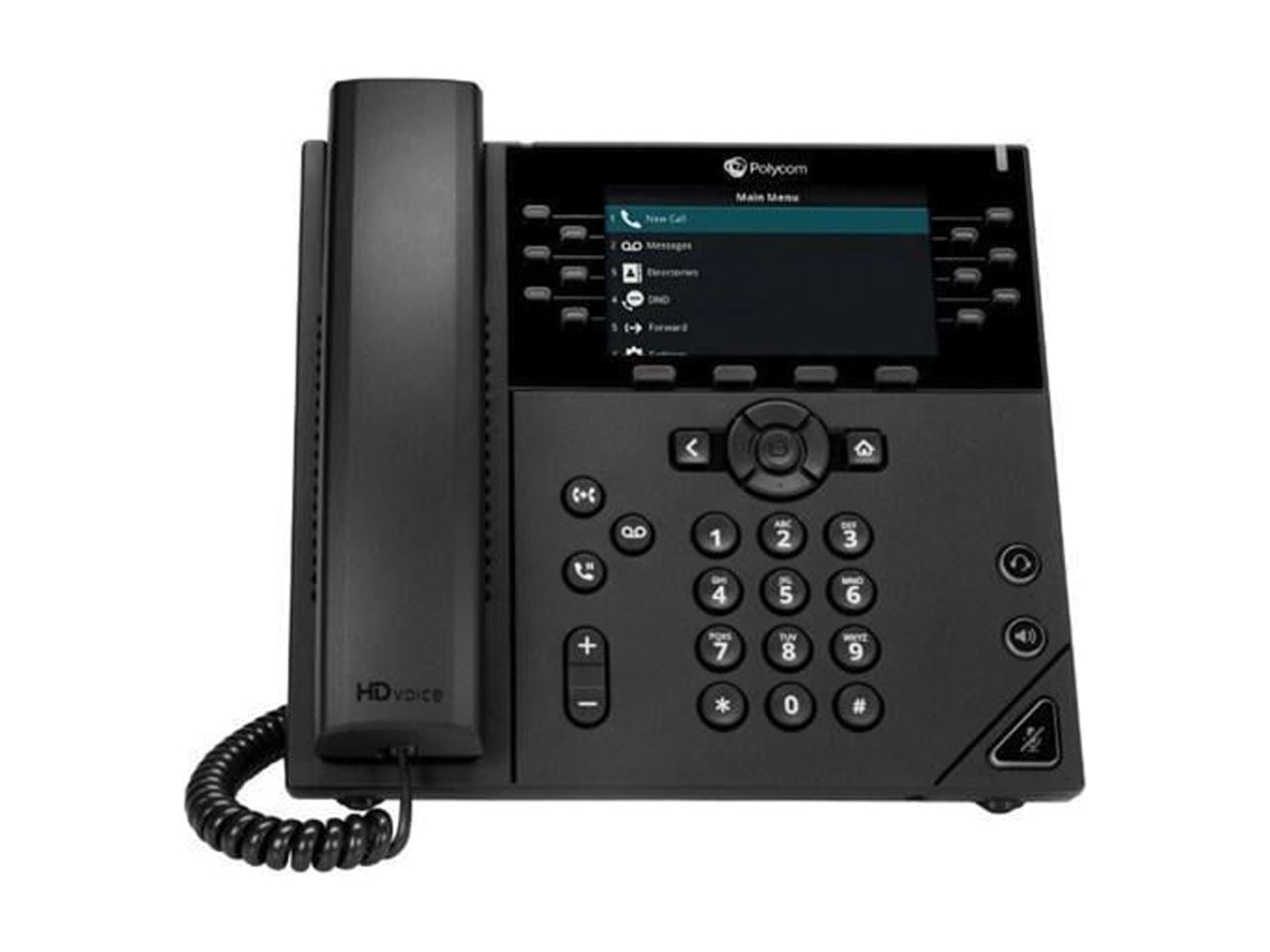 Polycom 450 IP 12 Line Wall Mountable DeskTop Corded Phone 220048840025