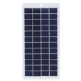 Polycrystalline Silicone Solar Panel 5W 12V High Light Transmittance